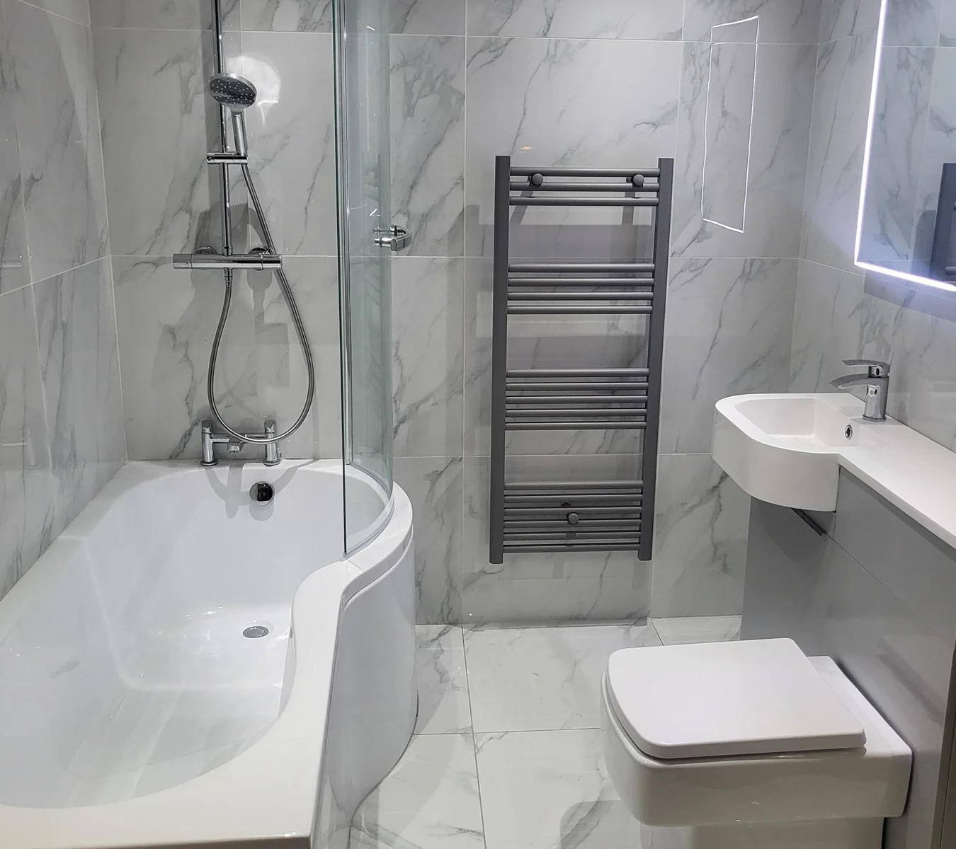 Fully managed bathroom transformations